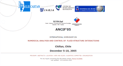 Desktop Screenshot of ancif05.iecn.u-nancy.fr